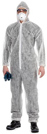 Комбинезон одноразовый Каспер, размер XL,XXL,XXXL, Россия 15г/м, 50шт.(арт. 20)